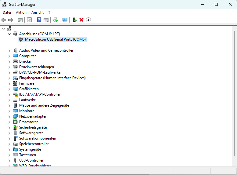 treiberinstallation dtech 3